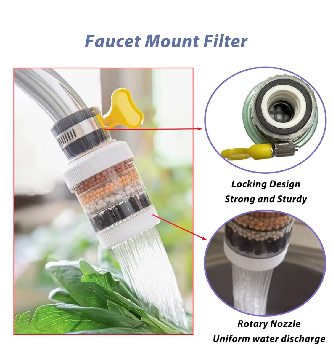 Filtre à eau de robinet